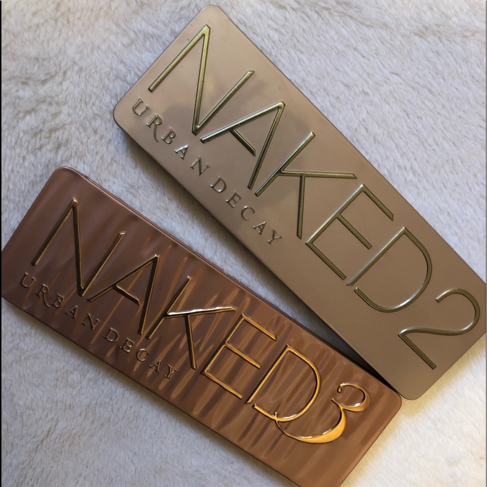 Urban Decay Naked 2 and Naked 3 palette